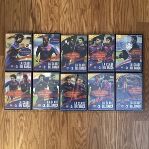 La Clase Del Barca DVD Set 1-10 FC Barcelona Training Series Belletti Sealed - Bild 1 von 5