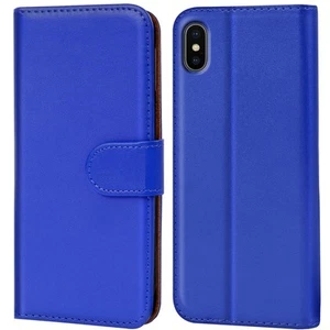 Funda Plegable para IPHONE Modelos Protectora Slim Flip Libro Estuche Veces - Imagen 1 de 12