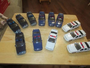 LOT of 12,   1/43 Road Champs STATE POLICE CRUISERS - Picture 1 of 14