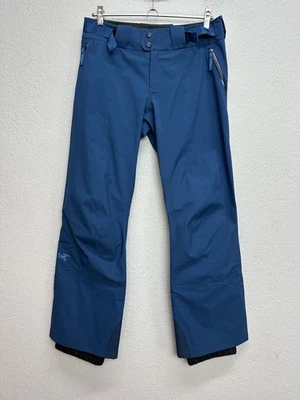 Pantalones de esquí Arc’teryx para mujer Gore-Tex azules impermeables talla M Foto 1 de 4