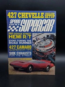 Vintage hot rod Speed and Supercar magazine April 1968 Camaro, Chevelle ... - Imagen 1 de 3