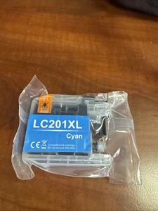 CYAN Cartridge fits Brother LC203XL LC201 MFC-J460DW MFC-J480DW MFC-J485DW - Picture 1 of 1