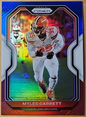 2020 Panini Prizm Myles Garrett #266 Red White Blue Prizm Cleveland Browns NFL - Image 1 of 2