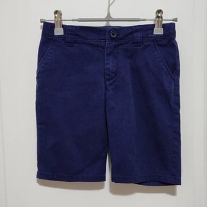 Cat & Jack Mädchen 6X blaue Chino Shorts Uniform verstellbare Taille - Bild 1 von 5