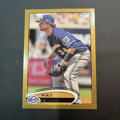 2012 Topps - Mat Gamel #472 Gold /2012 - Image 1 of 2