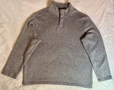 Suéter Beverly Hills Polo Club Gris Top Cremallera Talla XXL Manga Larga Foto 1 de 3