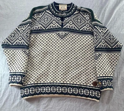 Suéter Pullover Mediano Dale of Norway Faire Isle Sport Windstopper Foto 1 de 4