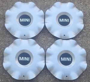 Set of 4 OEM 2014-2021 Mini Cooper Countryman R60 Center Caps Hubcaps 9804231 - Picture 1 of 10