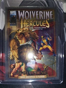 Wolverine x Hercules (Fantastic Covers) 2024 Marvel Masterpieces '92 Platinum - Picture 1 of 2