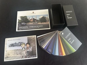 Porsche 2022 pintura a muestra rueda color PTS y catálogo Euro Deliv paquete 911 GT3 718 - Imagen 1 de 14