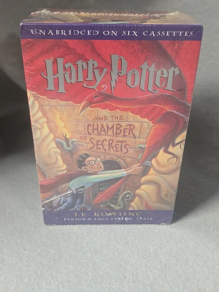 Harry Potter and The Chamber of Secrets Complete Unabridged on 6 Cassettes 9 HRS