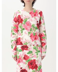 Blumarine Floral Knit Cardigan Women Multicolor - Picture 1 of 6