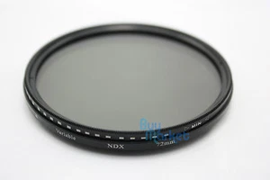 72mm Fader Adjustable Variable ND Filter Neutral Density ND2 ND4 ND8 to ND400 - Picture 1 of 8