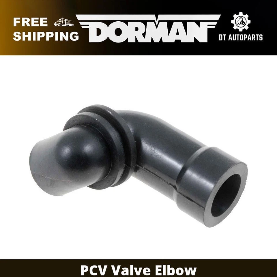 Codo de válvula PCV para Cadillac Brougham Dorman 1987-1990 1988 1989 Foto 1 de 4