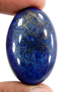 89.10 Ct Natural Lapis Lazuli Loose Gemstone Cabochon Cab Wire Wrap Stone - 1535 - Picture 1 of 2