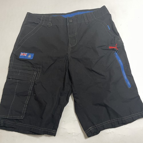 Puma logo nero bandiera cargo da uomo UK taglia 31 x 11 5