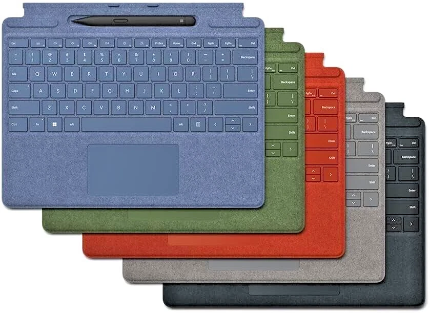 Microsoft Keyboard QWERTY Wireless Surface Pro X/8 /9 - Various Colours & Combos - Image 1 of 4