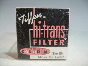Tiffen Serie 9 Nr. 1A Oberlicht Objektivfilter in Schmuck Etui & Box #58 - Bild 1 von 1