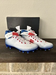 Under Armour Men's 9.5 Highlight MC TX LE Football Cleats 3025854 100 Size New - Picture 1 of 8