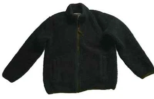 Amazon Essentials Boys Polar Fleece Lined Sherpa Full-Zip Jacket Green Sz M B002 - Picture 1 of 5