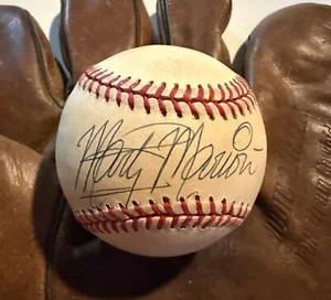 Marty Marion signed handsigniert Official National League (ONL) Baseball - Bild 1 von 2