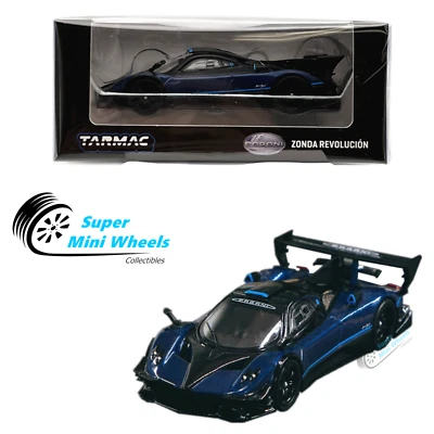 Tarmac Works 1: 64 Pagani Zonda Revolución(蓝色金属色) — 第 1/2 张图片