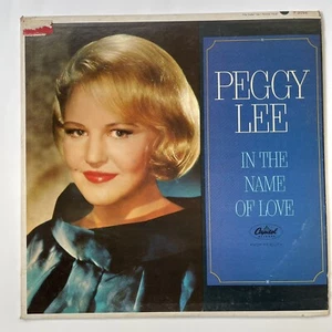 Peggy Lee In The Name Of Love Vinyl LP Record T-2096 Capitol Album - Picture 1 of 9