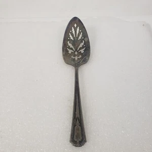 Vintage Oneida LTD Simeon L & George H. Rogers Co Versilbert Kuchen Tortenheber Patina - Bild 1 von 10