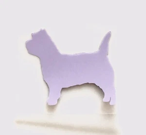 Cairn Terrier Dog Stickers Iron On Decals For Clothes T-Shirt 50mm x 2 - Picture 1 of 1