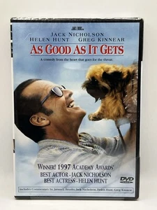 As Good As It Gets DVD 1998 Jack Nicholson Helen Hunt Comedy Movie NEW SEALED - Imagen 1 de 6