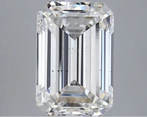 5 CT Emerald Cut Lab Grown Diamond For Engagemnt Solitaire Ring - Picture 1 of 2