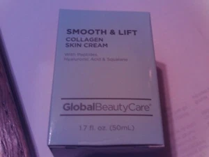 Global Beaty Care, Smooth & Lift Collagen Cream, with Peptides, Hyaluronic Acid - Picture 1 of 2