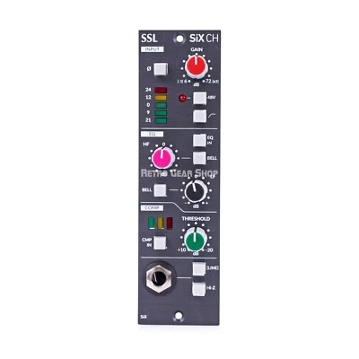 Solid State Logic SSL SiX Channel 500 Series Channel Strip - Image 1 of 3