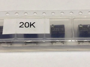 2 Stück Copal 20kΩ SMD Cermet Trimmers ST-5W - 14 TURNS (M7610) - Picture 1 of 9