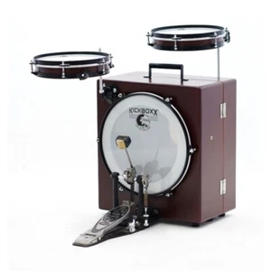 Toca Kickboxx Suitcase Travel Portable Practice Drum Set - Imagen 1 de 5