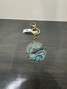Disney Treasure Mayden Voyage Inaugural Sailing Keychain Limited EXCLUSIVE - Picture 1 of 1