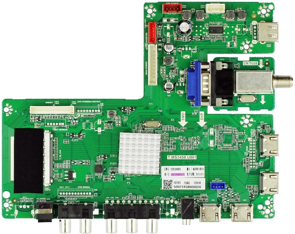 Placa principal 50023458H00020 T.MS3458.U801 para Sansui SLED6516 Foto 1 de 1