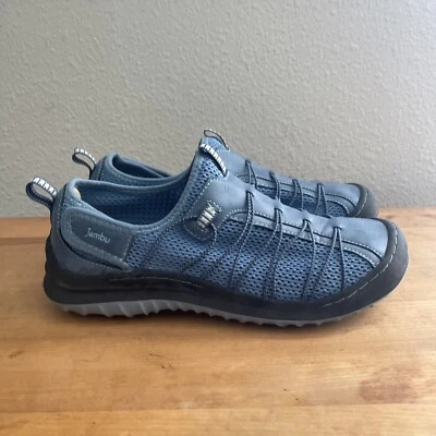 JAMBU Womens Spirit Too Eco Vegan Slip On US 9.5 Denim Blue Athletic Sneakers - Image 1 of 4