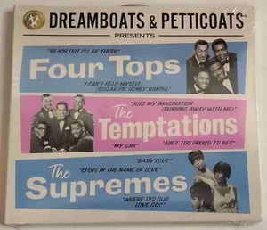 Dreamboats & Petticoats presents The Four Tops, The Temptations & The Supreme CD - Imagen 1 de 2