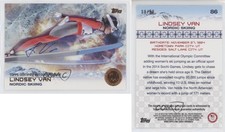 2014 Topps US Olympic & Paralympic Team and Hopefuls Bronze /50 Lindsey Van Auto