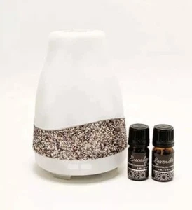 Color Essence Aromas Embellished Aromatherapy Essential Oil Diffuser +2 Oils - Picture 1 of 6