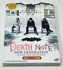 Death Note: New Generation (VOL.1 - 3 End) ~ All Region ~ Brand New ~ Anime DVD