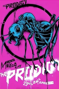 The Prodigy Mexico City 2016 A3 A4 Druck Poster ungerahmt - Bild 1 von 1