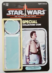 KIT DE RESTAURACIÓN GENERAL LANDO DE COLECCIÓN POWER OF THE FORCE ÚLTIMO KIT TRASERO DE 17 TARJETAS - Imagen 1 de 1