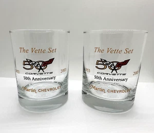 Vintage Martin Chevrolet - Torrance ca. "The Vette Set" 50th Corvette Anni Whiskey - Bild 1 von 8