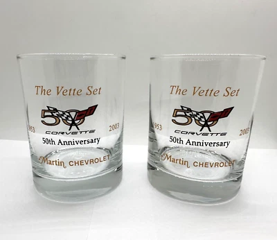 VTG Martin Chevrolet - Torrance CA. "The Vette Set" 50th Corvette Anni Whiskey - Image 1 of 4