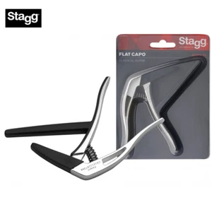Stagg SCPX-FL CR Chrom Flat Trigger Capo für Konzertgitarren - Bild 1 von 1