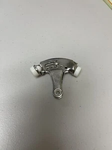Adjustable Hinge Pin Door Stop Bumper Chrome Finish - Picture 1 of 3