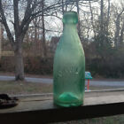 1860S M.C.Wilbur N.Y. Early Smooth Base Blob Soda Bottle Small Star On Bottom
