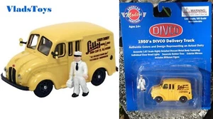 Divco 1:87 Scale HO Milk Truck w/Milkman Figure Lilly Farm Dairy AHM87-010 - Picture 1 of 2